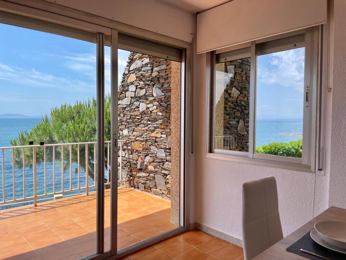Luminoso Apartamento Frente Al Mar Con Piscina Roses Exteriér fotografie